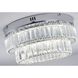 Canada LED 15.75 inch Chrome Flush Mount Ceiling Light