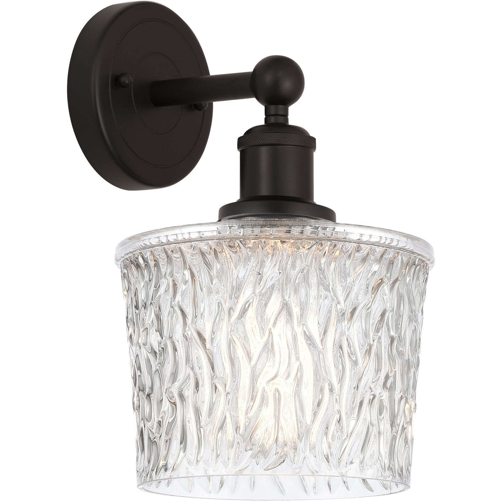 Edison Niagra 1 Light 7 inch Oil Rubbed Bronze Sconce Wall Light