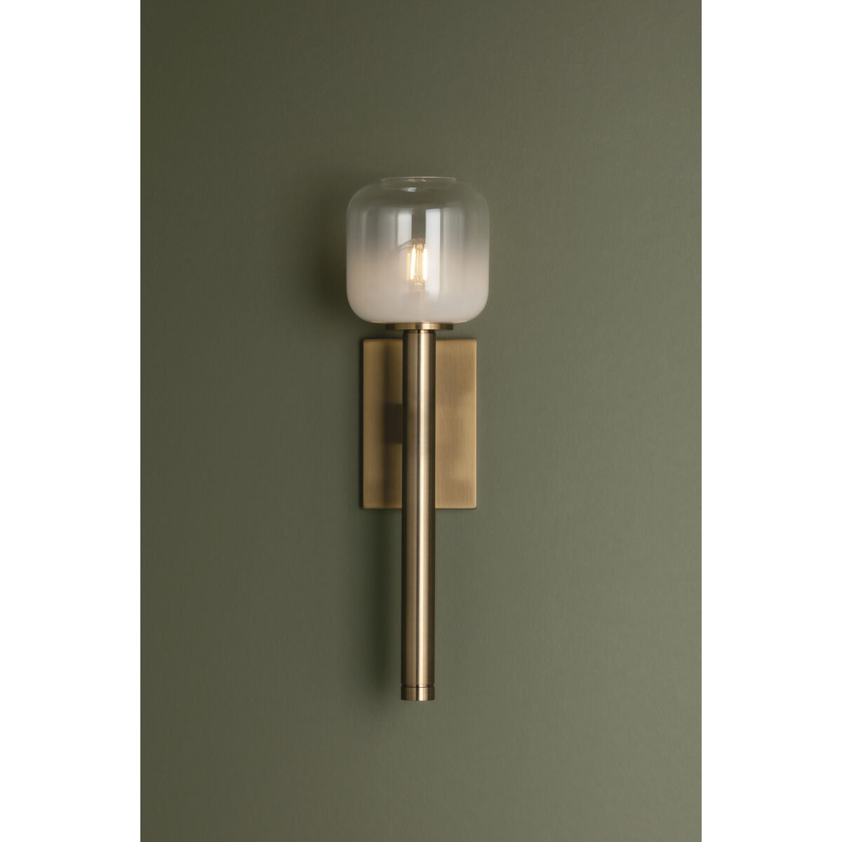 Axton 1 Light 5.25 inch Patina Brass Wall Sconce Wall Light