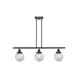 Ballston Beacon LED 36 inch Oil Rubbed Bronze Island Light Ceiling Light in Seedy Glass, Ballston