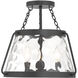 Crawford 3 Light 15.00 inch Semi-Flush Mount