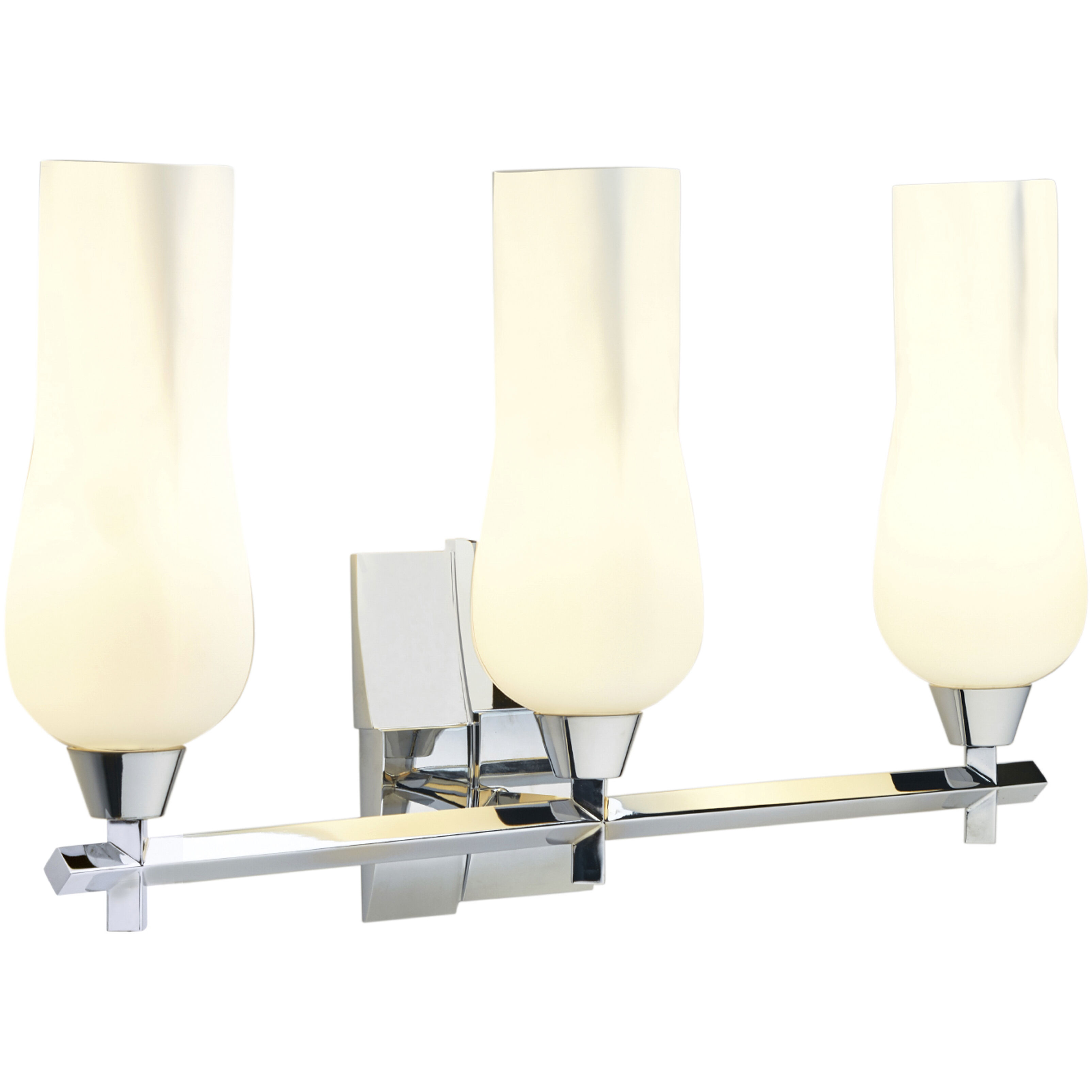 Fleur Vanity Light Wall Light in Chrome