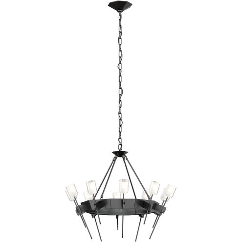 Echo 10 Light 32.2 inch Ink Chandelier Ceiling Light