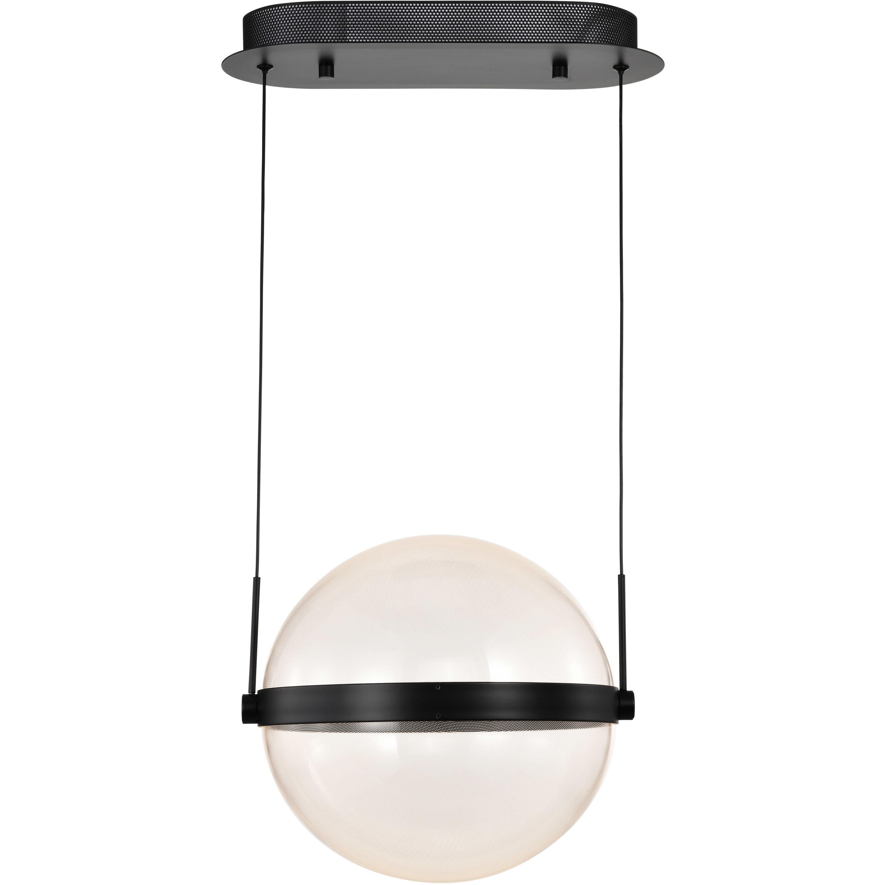 Arvada LED 12.63 inch Matte Black Pendant Ceiling Light