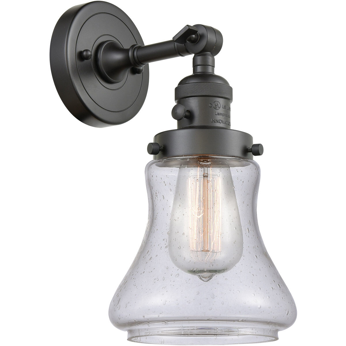 Franklin Restoration Bellmont LED 7 inch Oil Rubbed Bronze Sconce Wall Light, Franklin Restoration