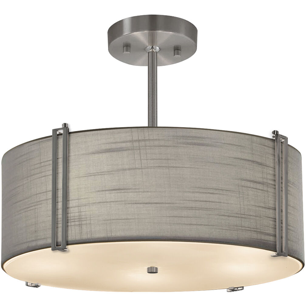 Textile 2 Light 14.00 inch Pendant