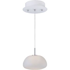 Puffs LED 6 inch White Single Pendant Ceiling Light