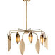 Eden 8 Light 3 inch Old Satin Brass Chandelier Ceiling Light