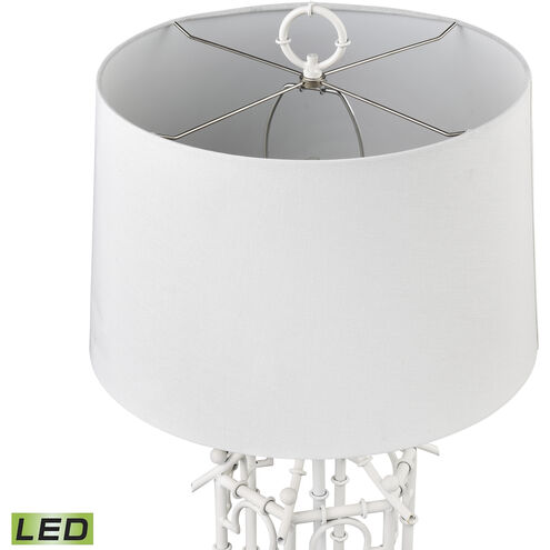 Bamboo Birdcage 32.25 inch 9.00 watt White Table Lamp Portable Light