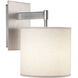 Echo 1 Light 8 inch Stainless Steel Wall Sconce Wall Light