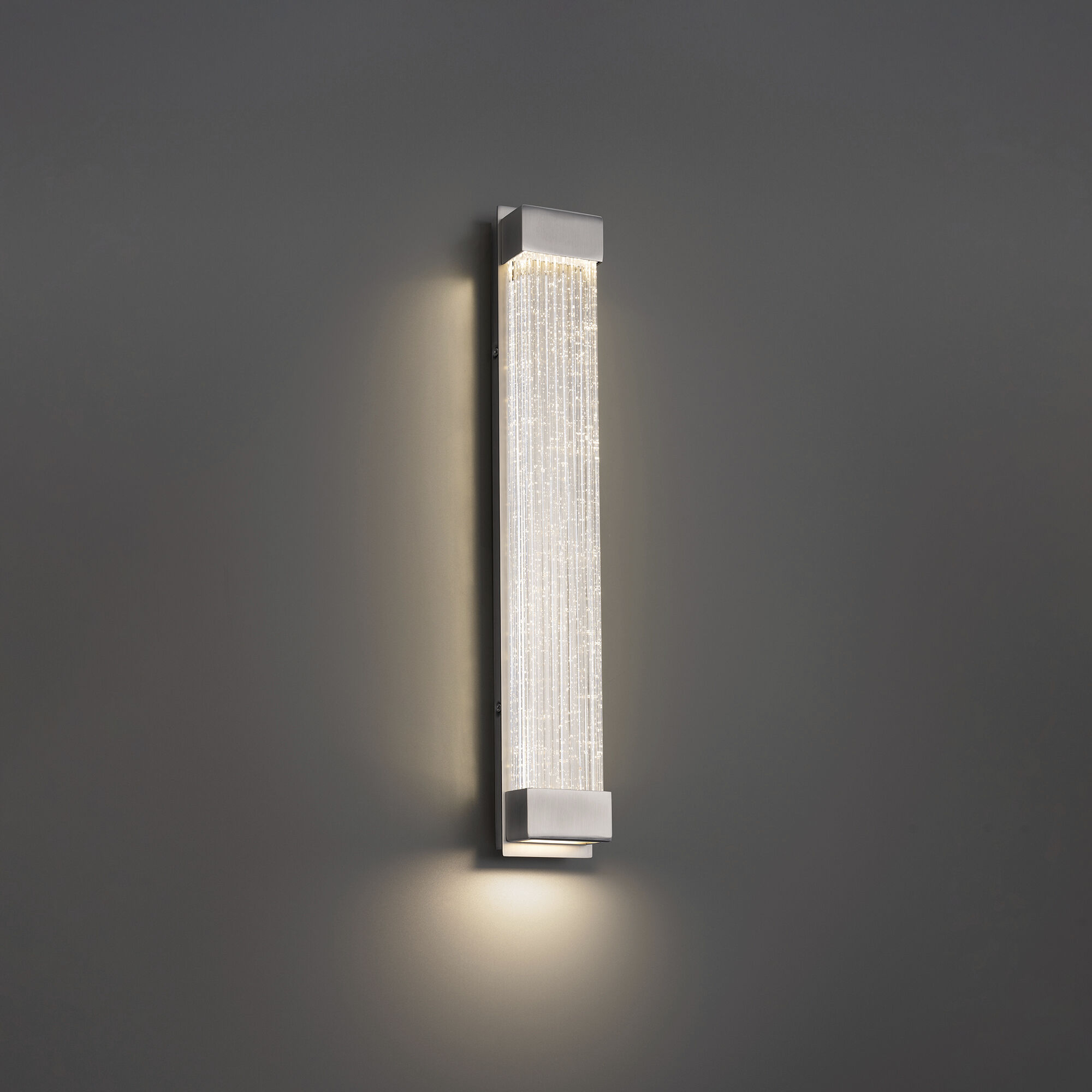 Tower Indoor Wall Lighting in Brushed Nickel