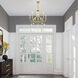 Glendale 5 Light 25 inch Polished Brass Chandelier Ceiling Light