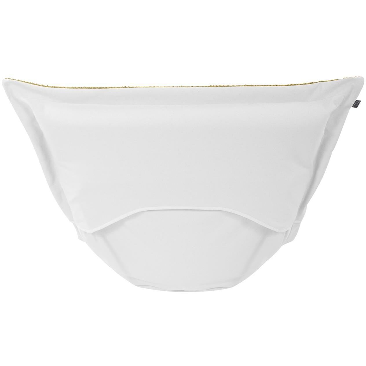 Alicante Gold Patio Scroll Puff Chair Cover & Cushion