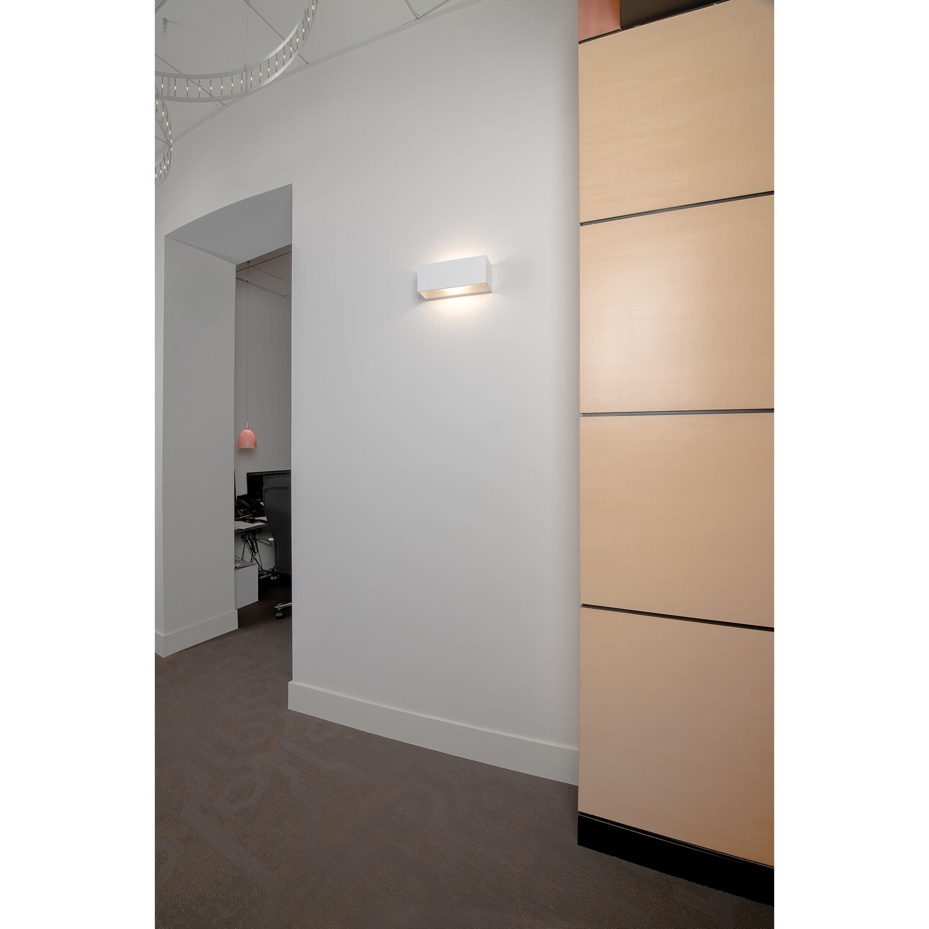 QB2 Wall Sconce Wall Light in White