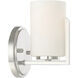 Elara 1 Light 5.25 inch Polished Nickel Wall Sconce Wall Light