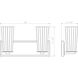 Titus 2 Light 16 inch Modern Gold Bath Vanity Light Wall Light