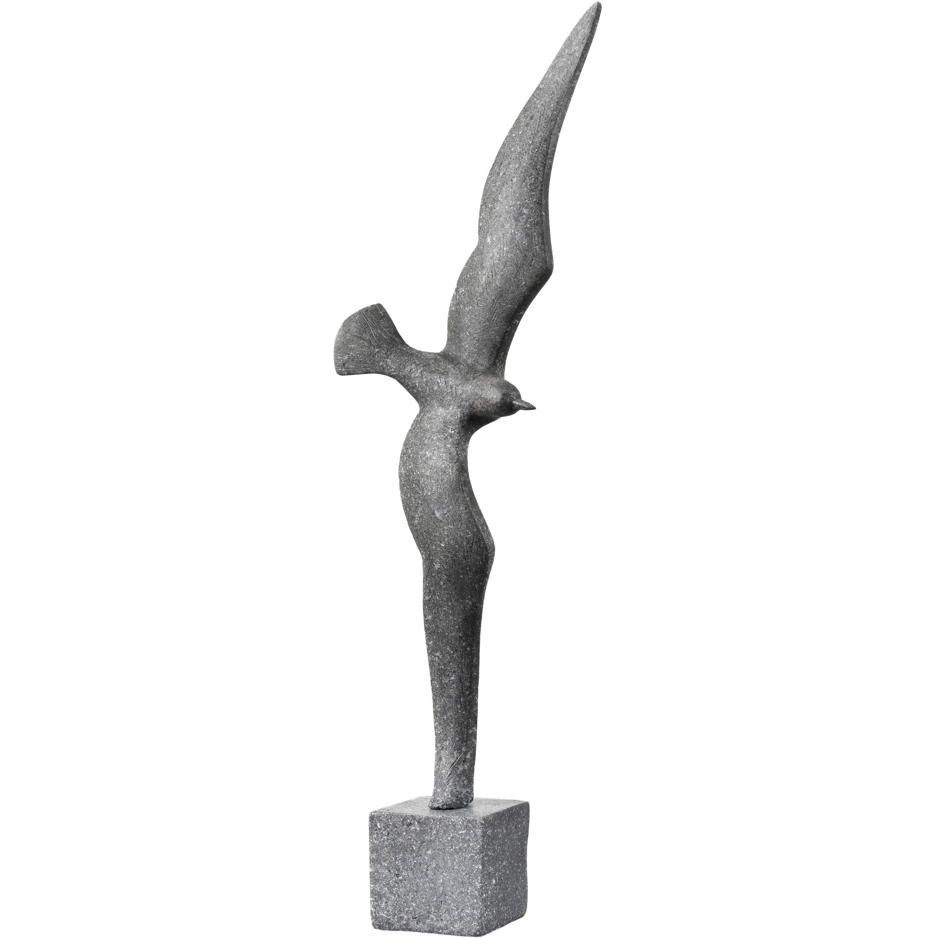 Wingtip Faux Black Stone Object