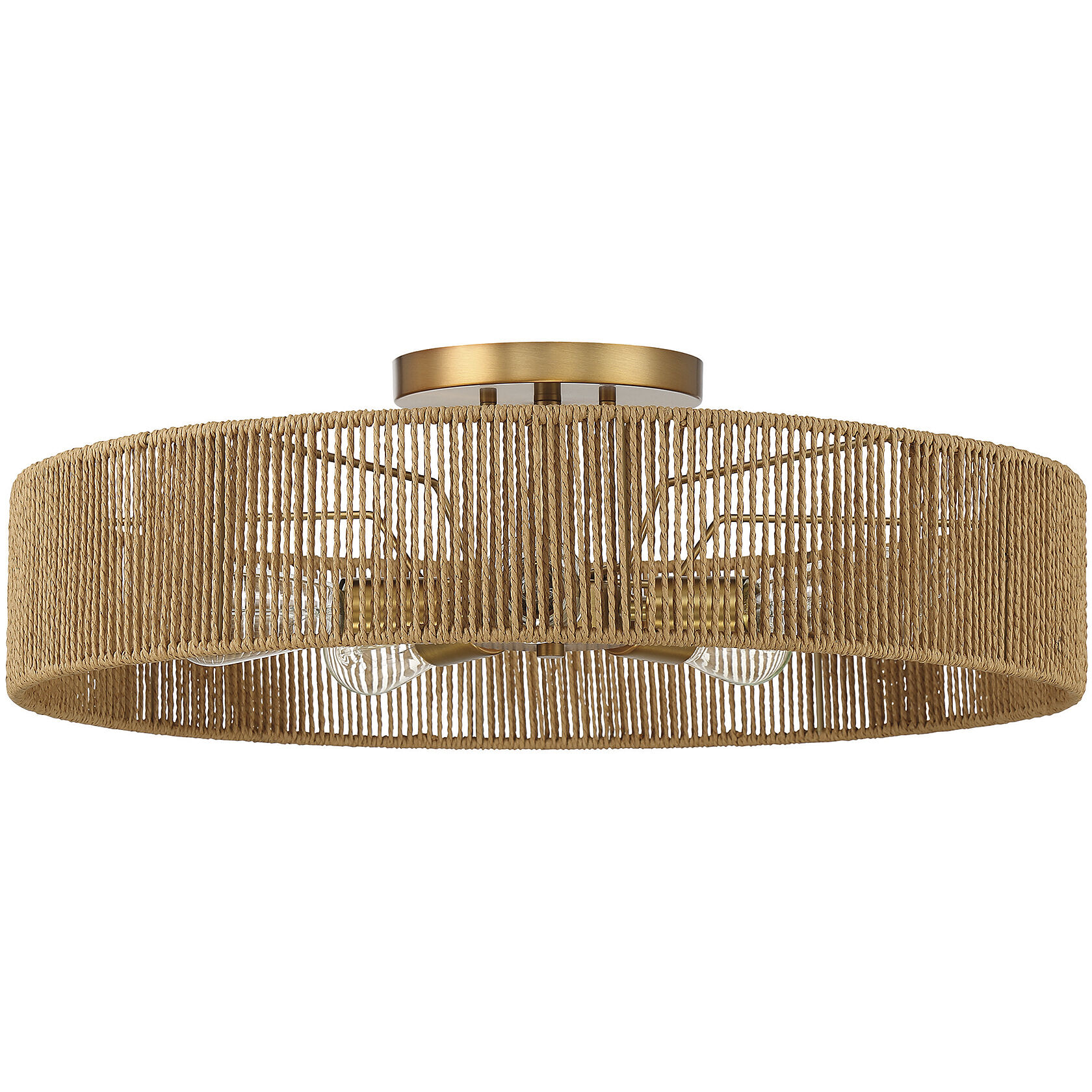 24 semi store flush mount light