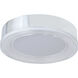 Waves LED 12 inch Chrome Flush Mount Ceiling Light