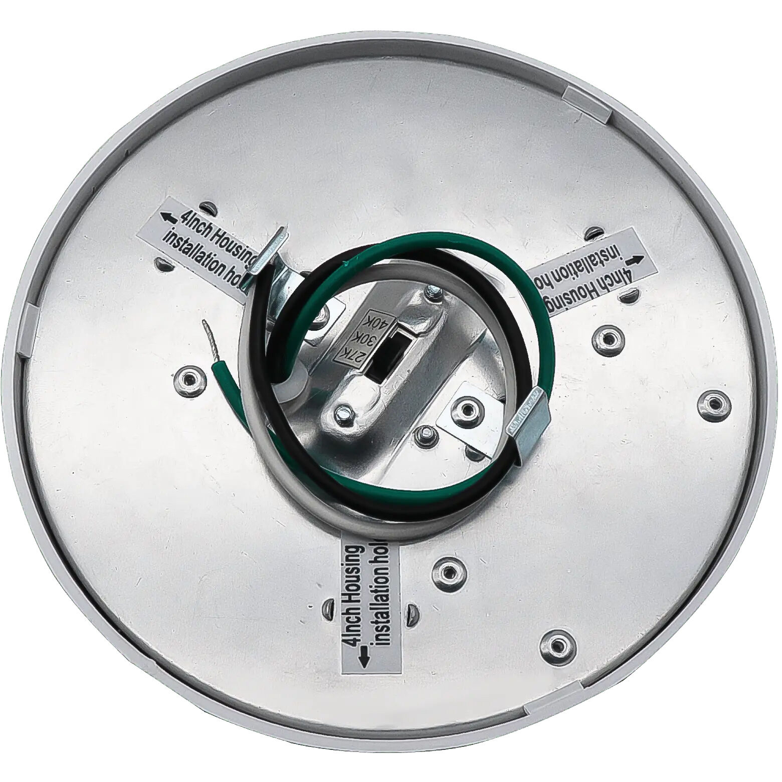 Anthony 120 LED 7 inch White Disk Light, Pack of 4