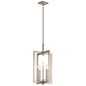 Cullen 5 Light 14 inch Classic Pewter Large Foyer Pendants Ceiling Light, Large