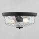 Northlake 2 Light 13 inch Matte Black Flush Mount Ceiling Light