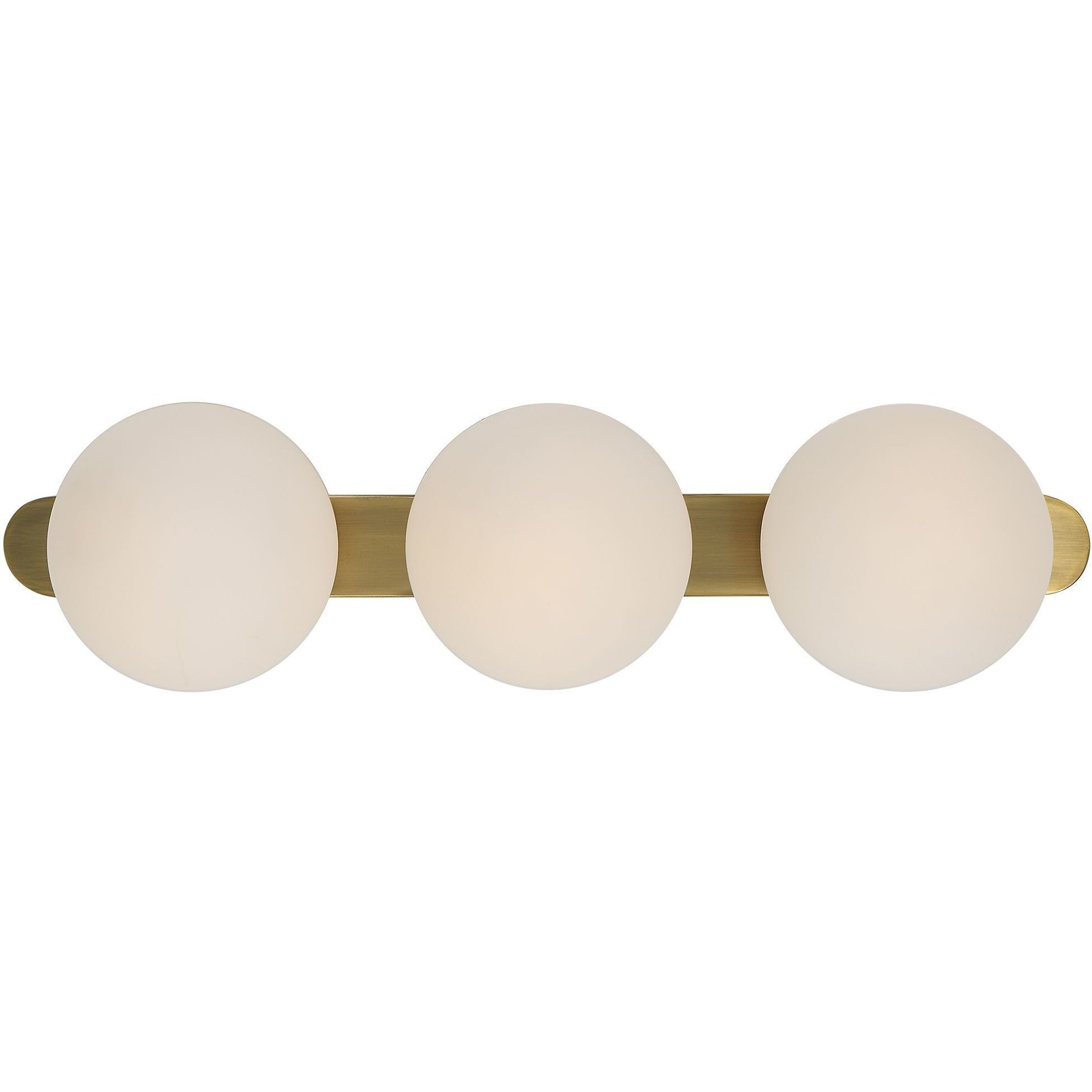 Droplet 3 Light 5 inch Antique Brass Sconce Wall Light