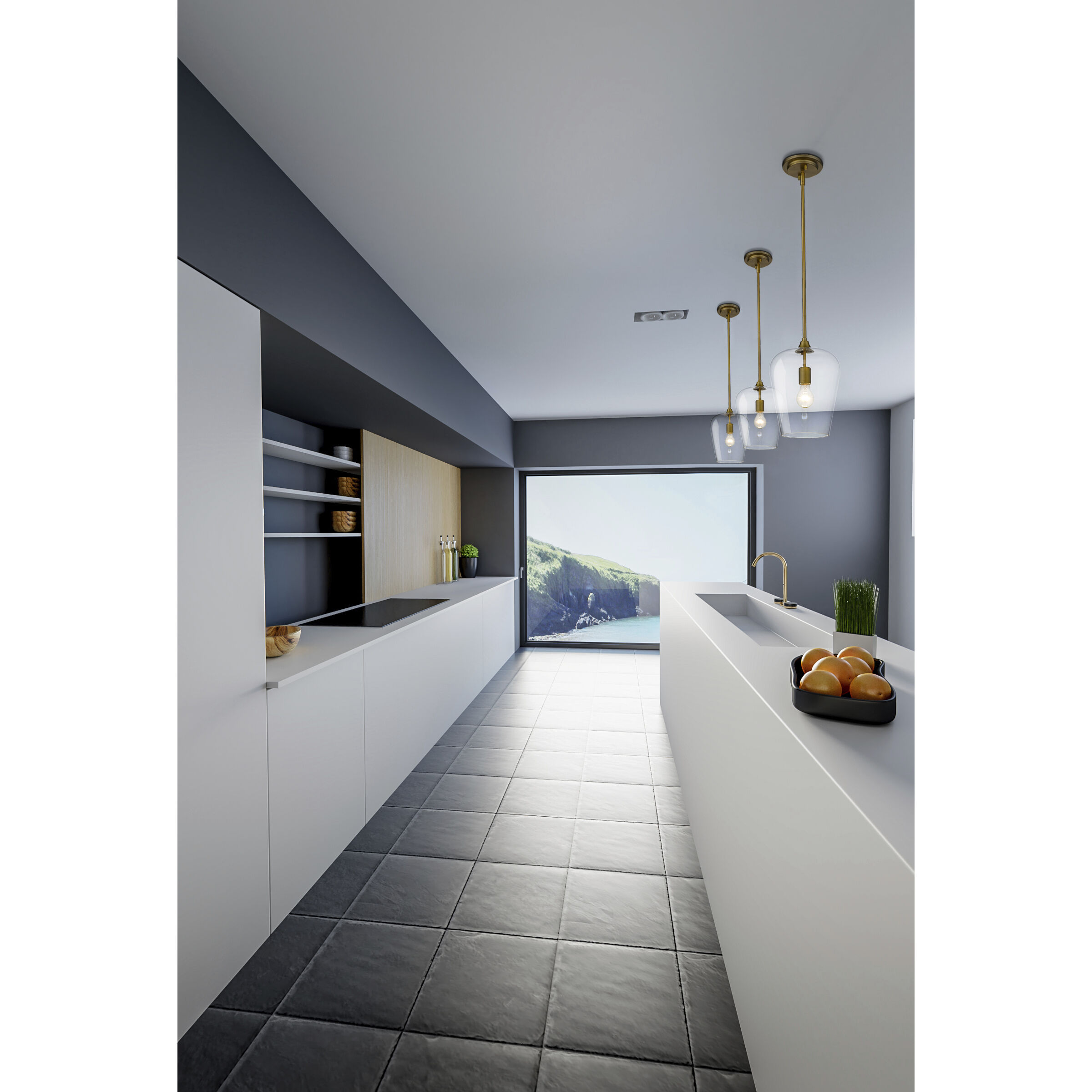 Joliet 1 Light 9 inch Olde Brass Pendant Ceiling Light