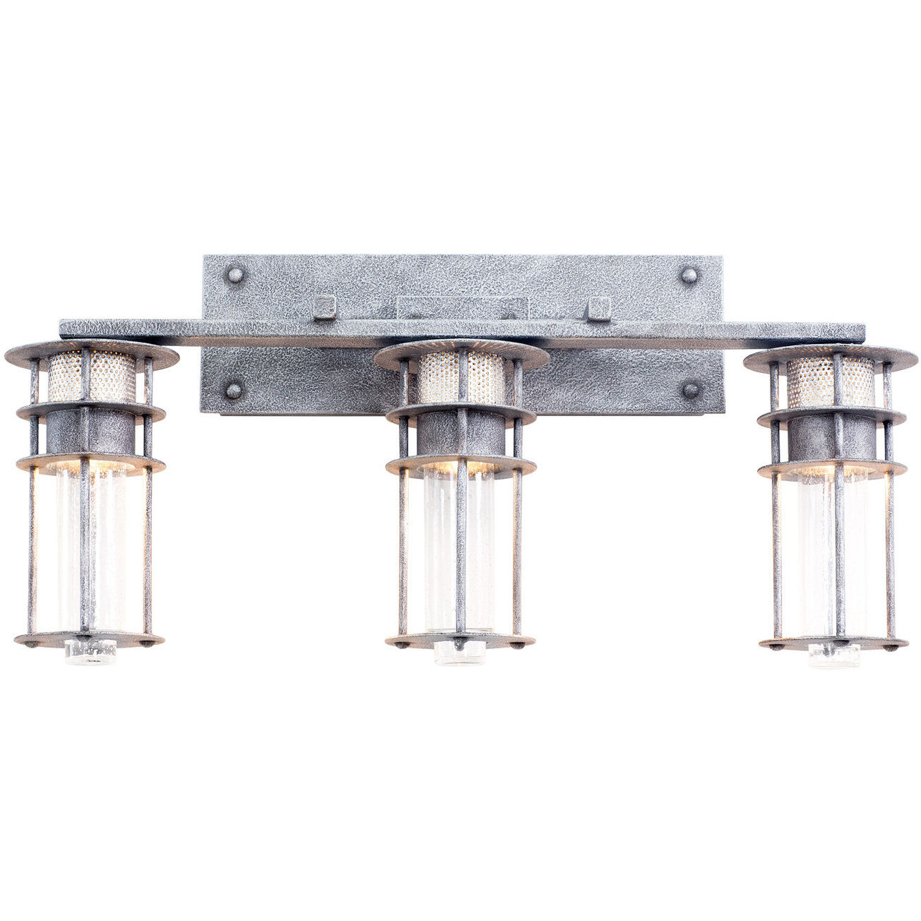 Anchorage LED 26 inch Rugged Iron Bath Light Wall Light in 3