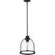 Stanton 1 Light 12 inch Matte Black Pendant Ceiling Light