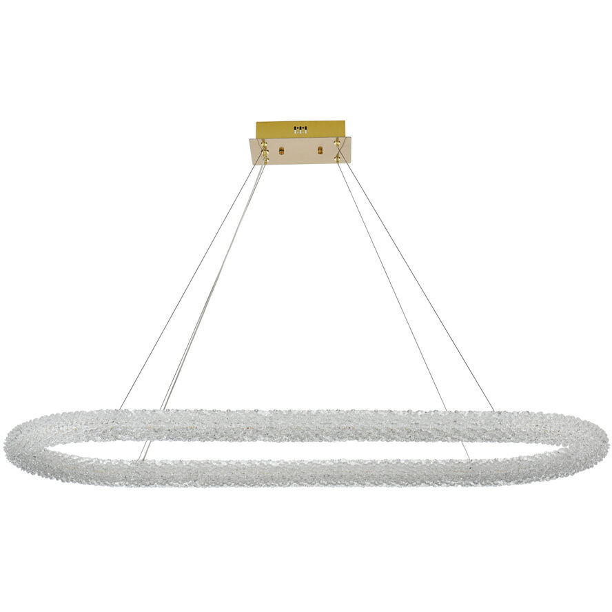Bowen 1 Light 20 inch Satin Gold Chandelier Ceiling Light