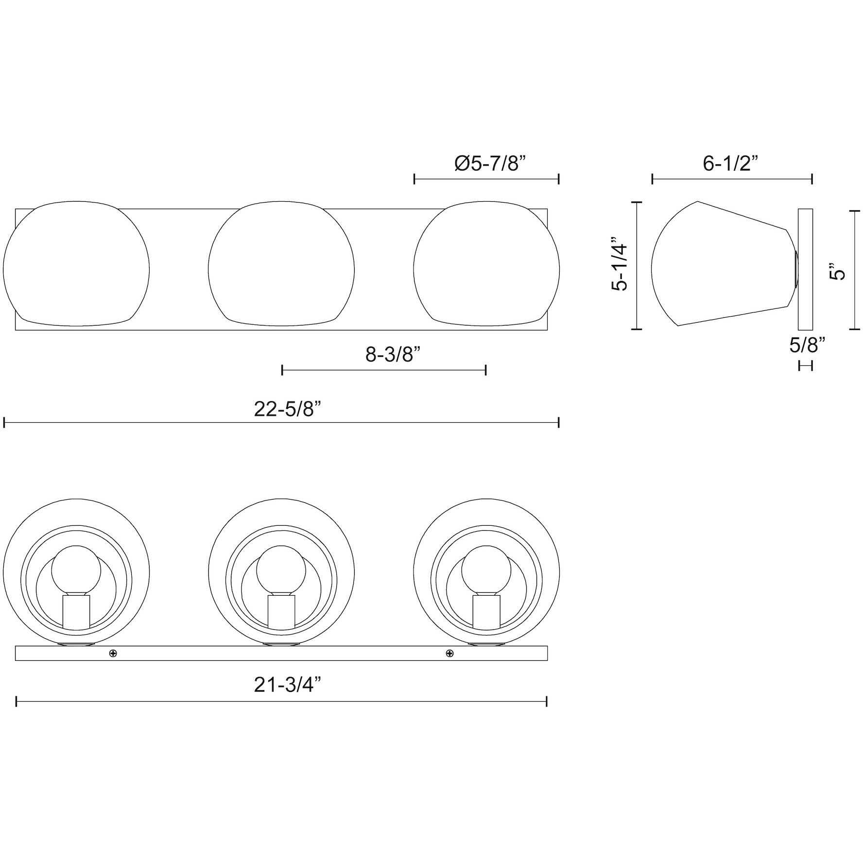Alora Mood Willow Bath Vanity Light Wall Light in Matte Black