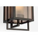 C&M by Chapman & Myers Fairhaven 1 Light 15 inch Truffle Outdoor Wall Light in Standard