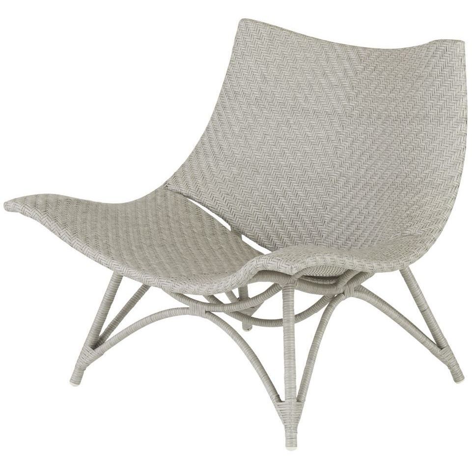 Margot Weathered Gray Outdoor Lounge Chair