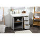 Blake 42 X 22 X 34 inch Grey Vanity Sink Set