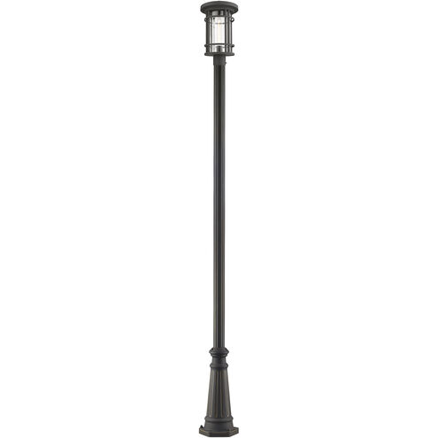Jordan 1 Light 111.5 inch Oil Rubbed Bronze Outdoor Post Mounted Fixture in 13