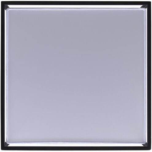 Bretton LED 12 inch Black Flush Mount Ceiling Light