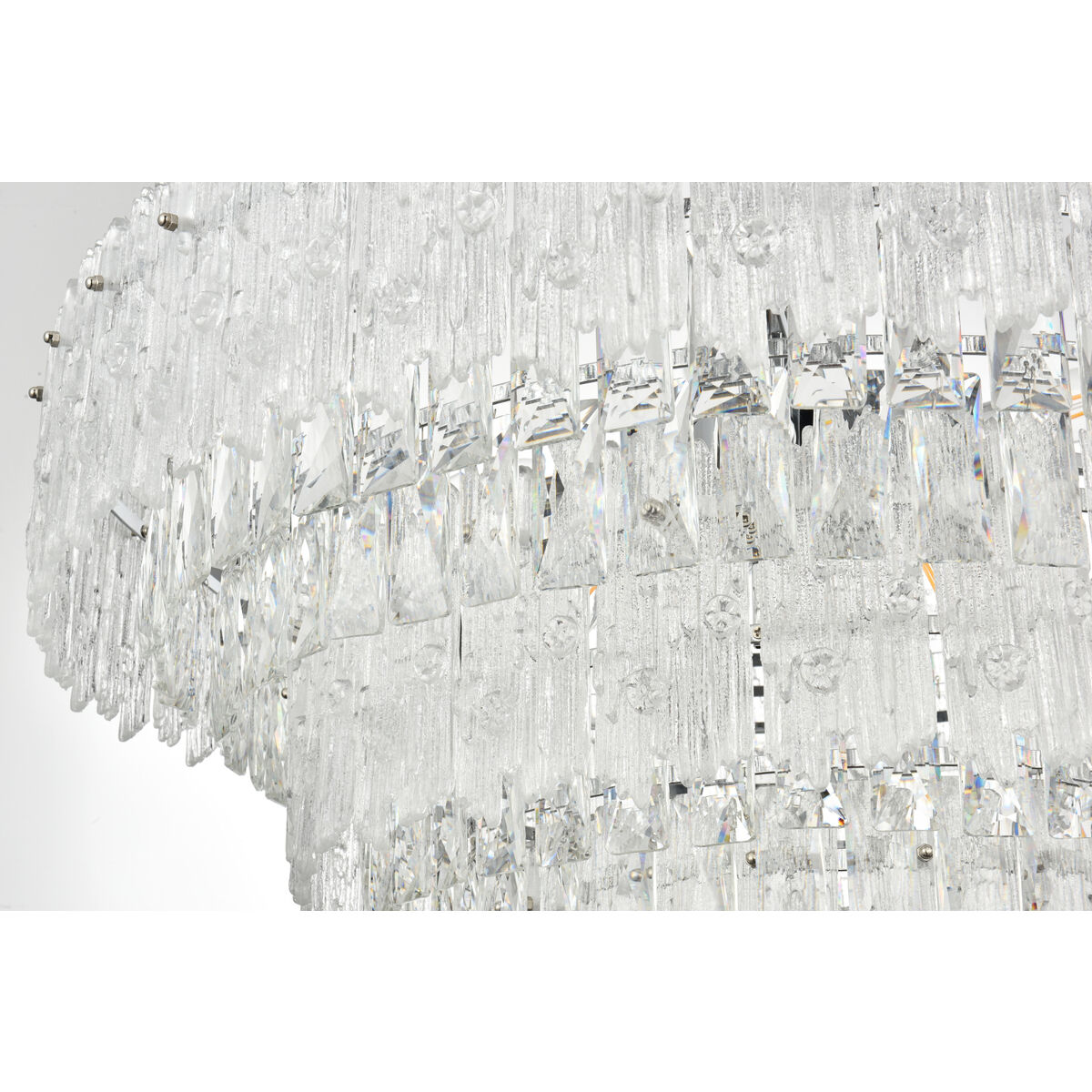 Emilia 10 Light 31 inch Chrome Pendant Ceiling Light