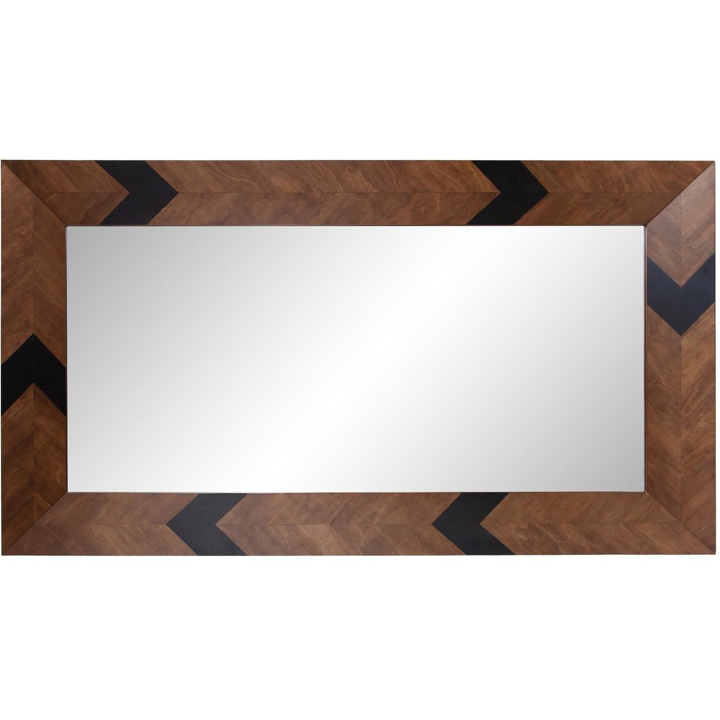 Sierra 87 X 47.25 inch Natural Wood Mirror