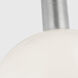 Drew & Jonathan Colewood 1 Light 20 inch Brushed Nickel Pendant Ceiling Light, Large