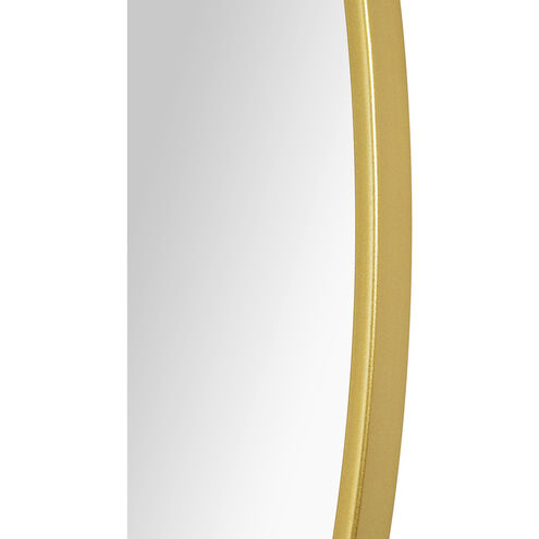 Alegre 30 X 30 inch Gold and Clear Mirror