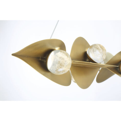 Pod Island Light Ceiling Light in Legacy Brass