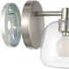 Valentina 1 Light 6.25 inch Brushed Nickel Vanity Light Wall Light