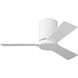 Rozzen 32 inch Matte White Indoor/Outdoor Ceiling Fan