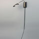 Scan LED Black/Satin Brass Wall Sconce Wall Light