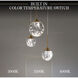 Beyond Quest LED 12 inch Aged Brass Multi-Light Pendant Ceiling Light, Beyond