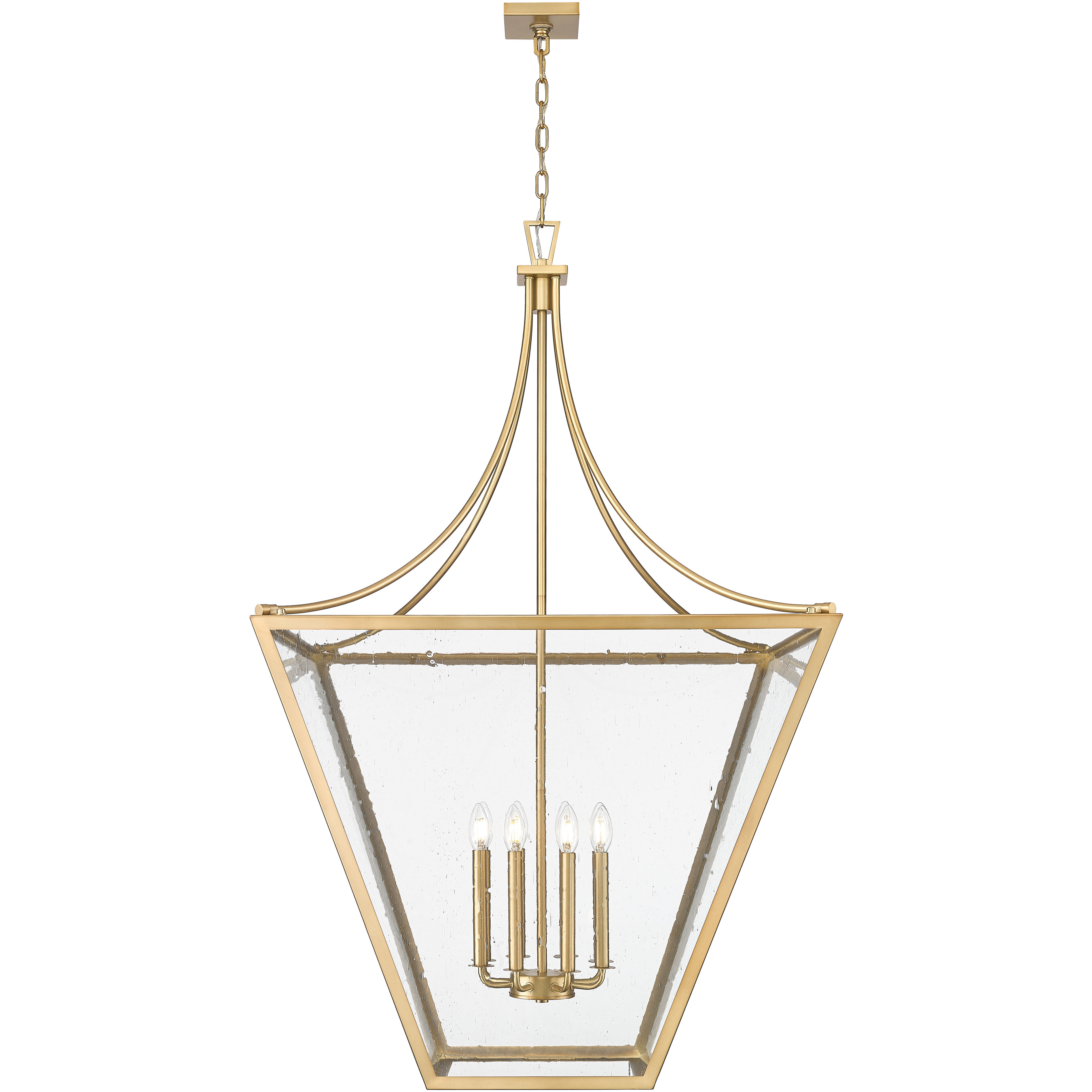 Montalcino 8 Light 32 inch Rubbed Brass Chandelier Ceiling Light