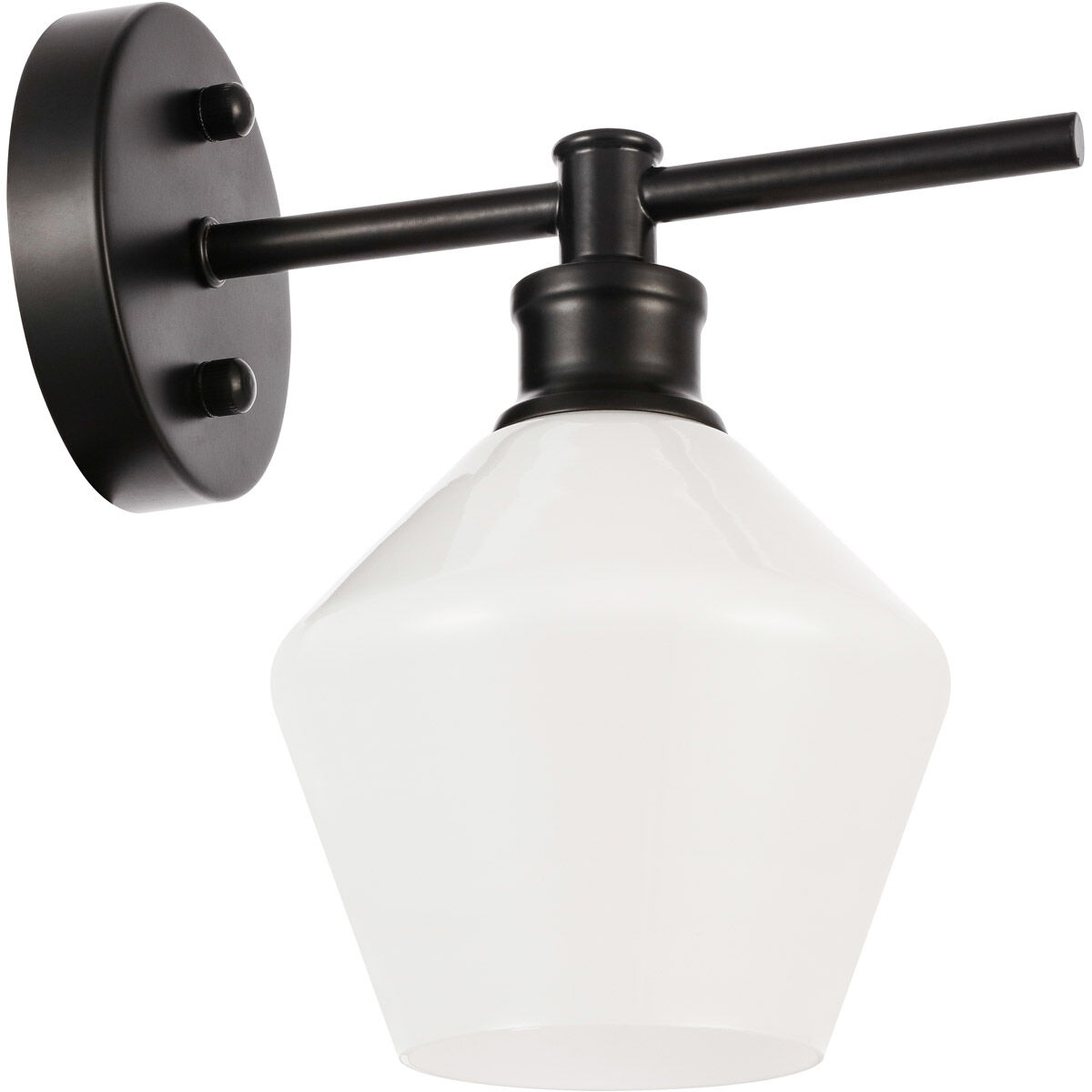 Gene 1 Light 6 inch Black Wall sconce Wall Light