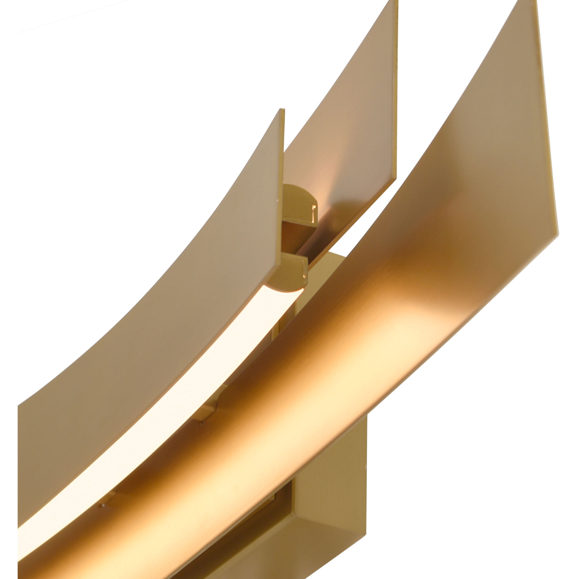 Candora LED 24 inch Brass Vanity Light Wall Light