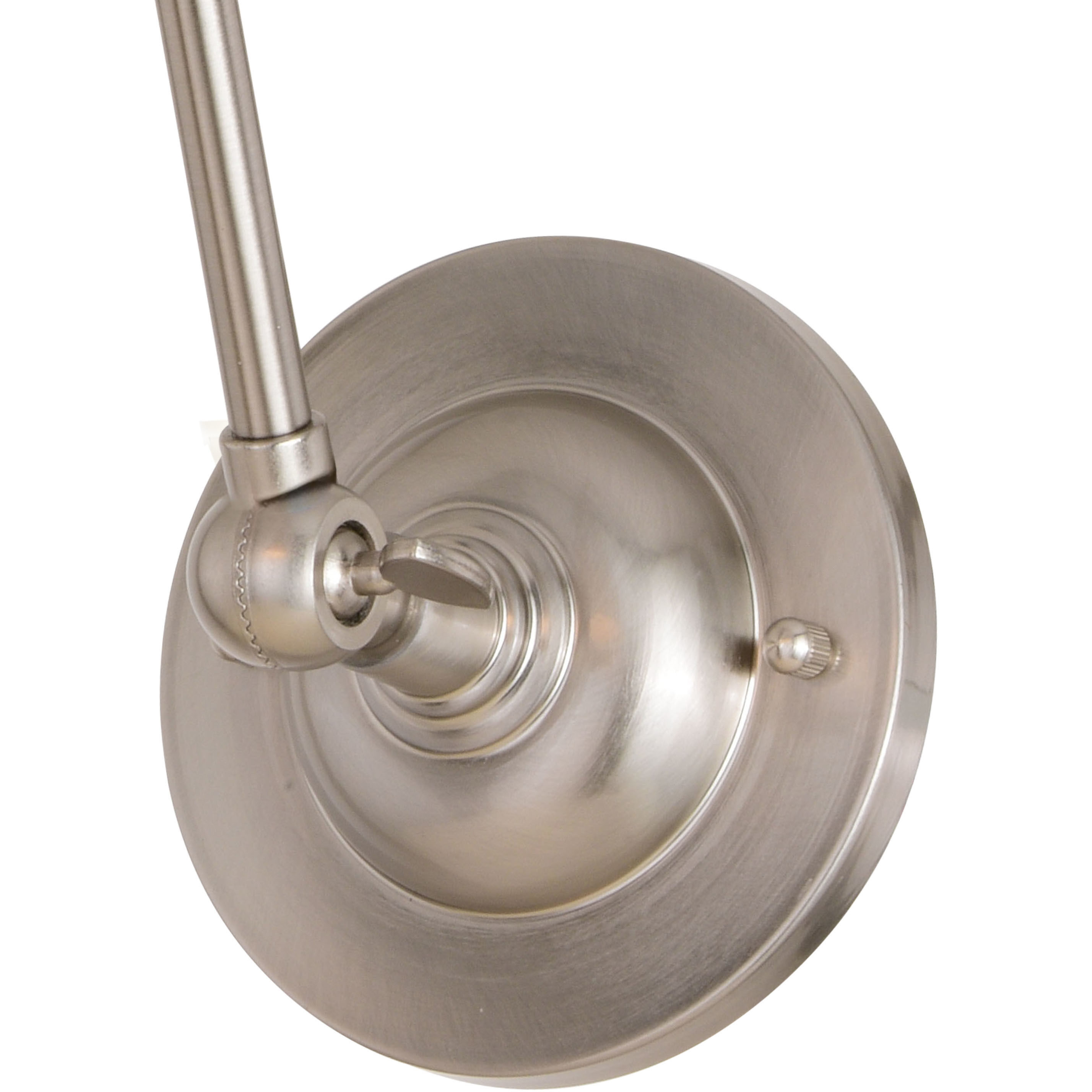 Alexis LED 6 inch Satin Nickel and Matte White Wall Light